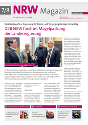 DBB NRW Magazin - Ausgabe 07./08.2024
