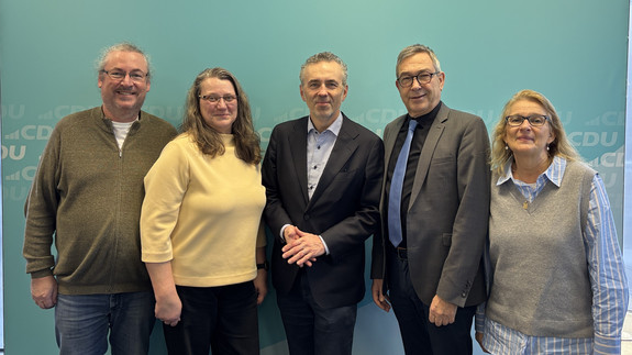 Dirk Weuthen, Petra Reichling, Thomas Jarzombek, Hans-Joachim Klein und Heike Klar (v. l.)